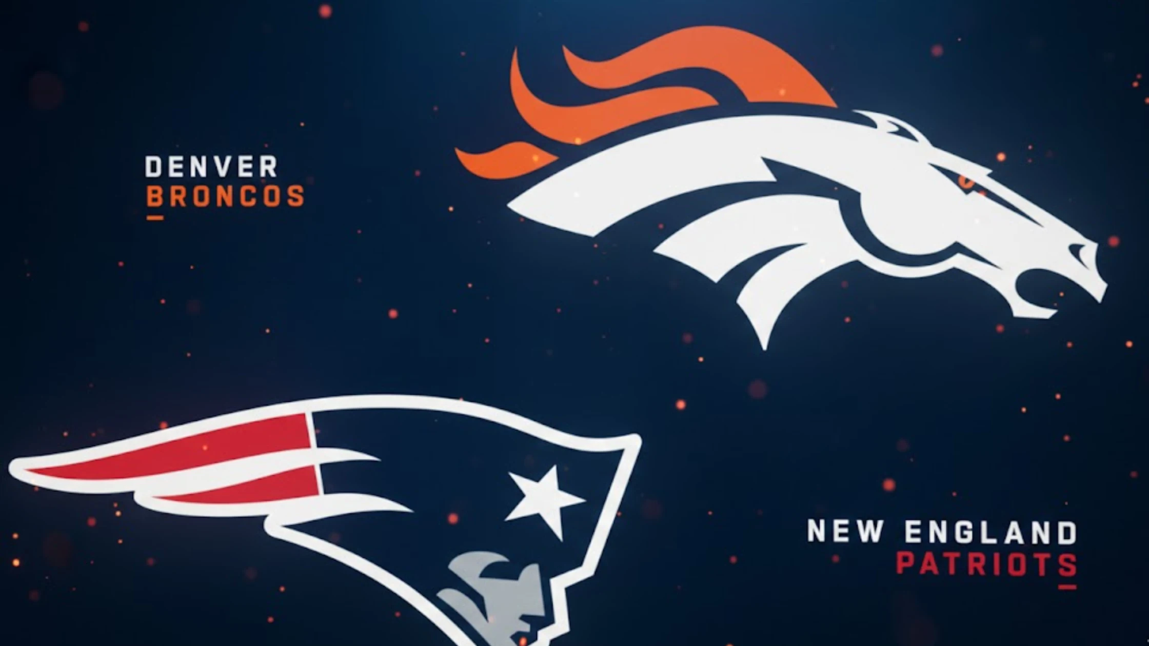 Patriots vs Broncos match stat