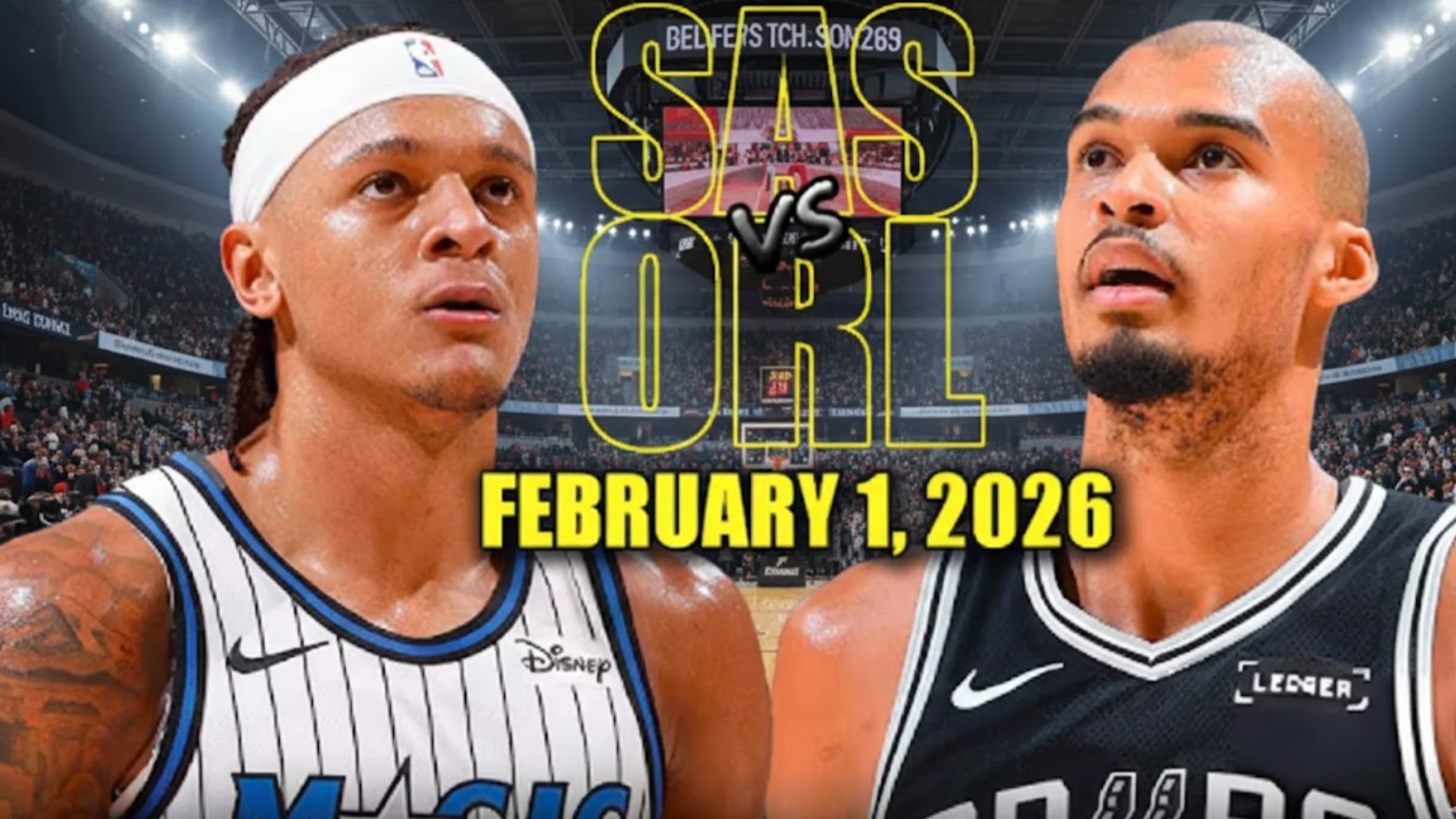 Magic vs Spurs Match Stats