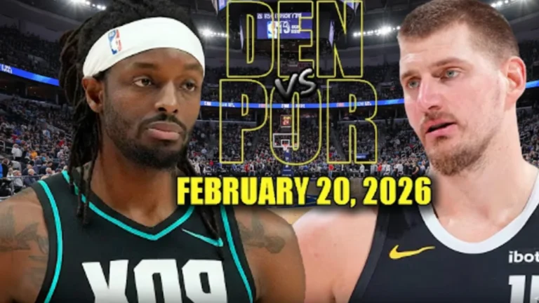 Nuggets vs Trail Blazers Match Stats