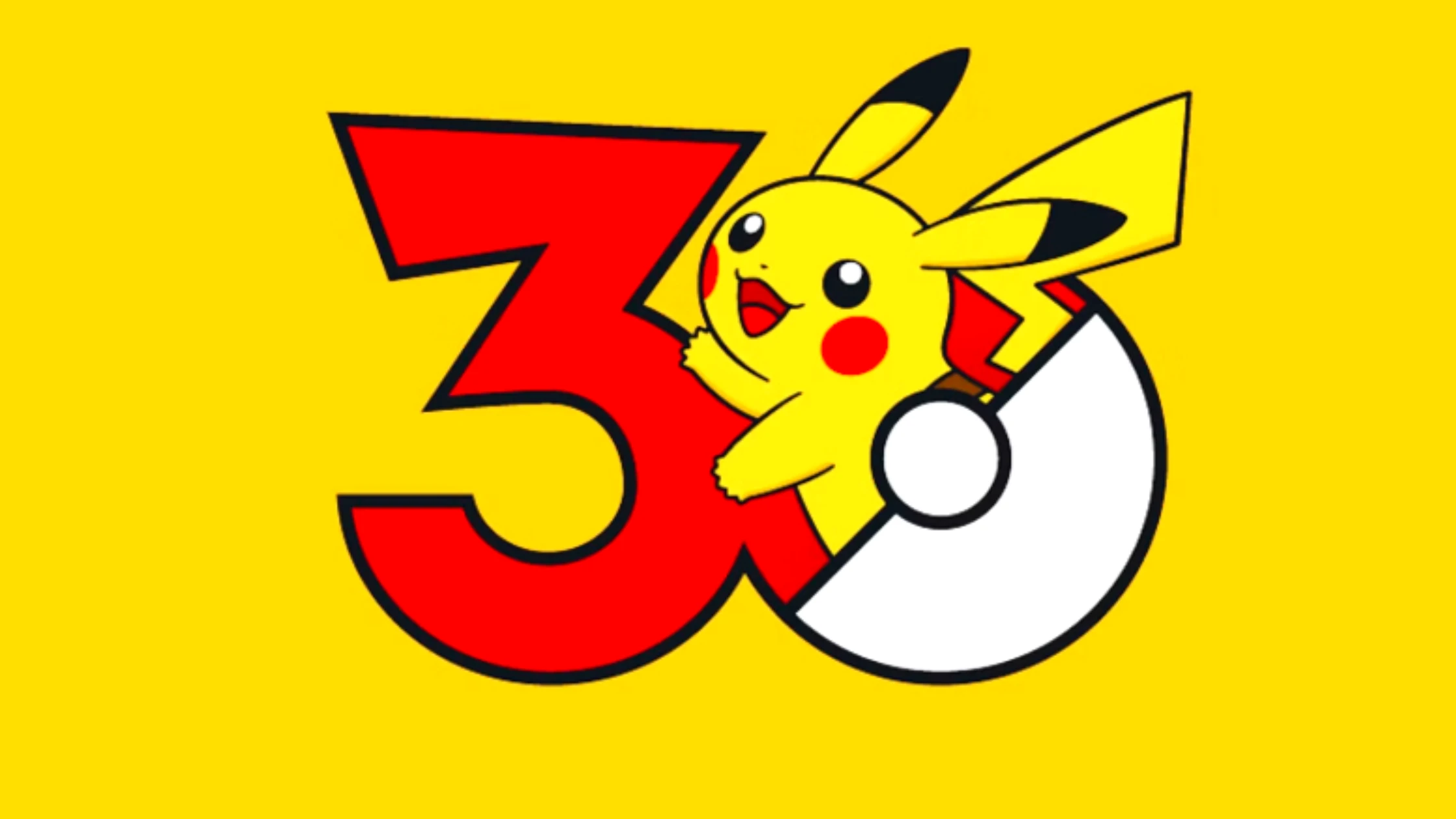 Pokemon 30th anniversary logo