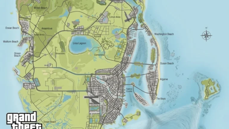 GTA 6 Map