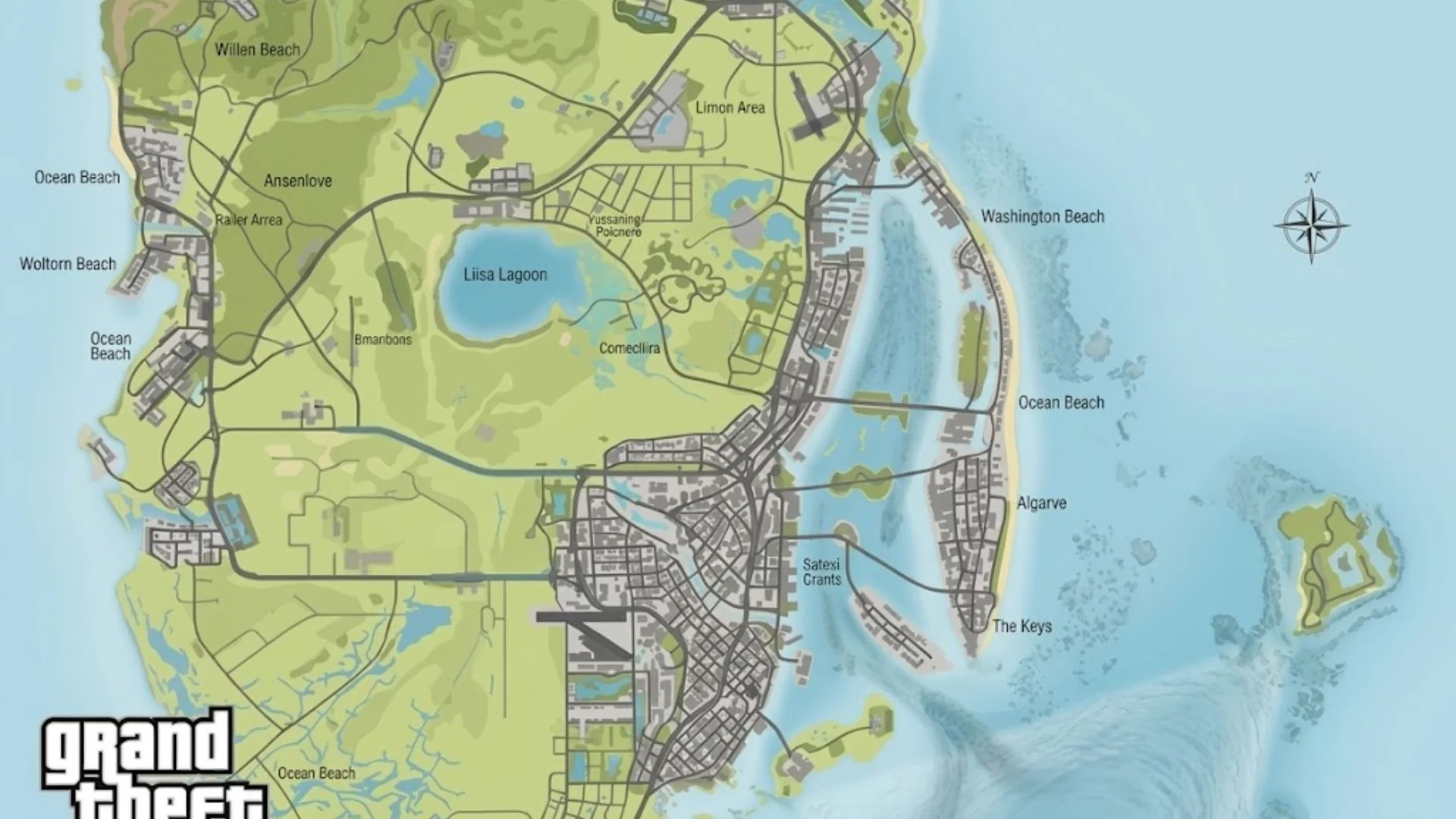 GTA 6 Map