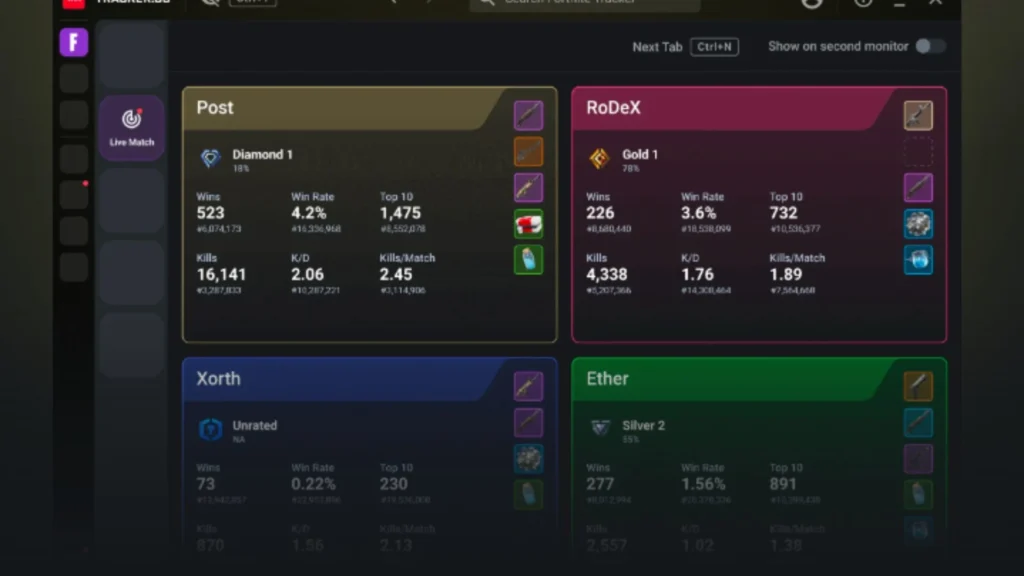 Fortnite Tracker